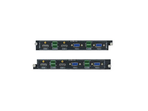 بطاقة إدخال/إخراج سلسة لـ VGA ثنائي الاتجاه و HDMI ثنائي الاتجاه