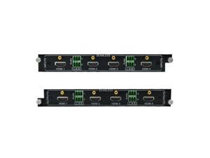 بطاقة إدخال/إخراج HDMI رباعية القنوات مع التبديل السلس