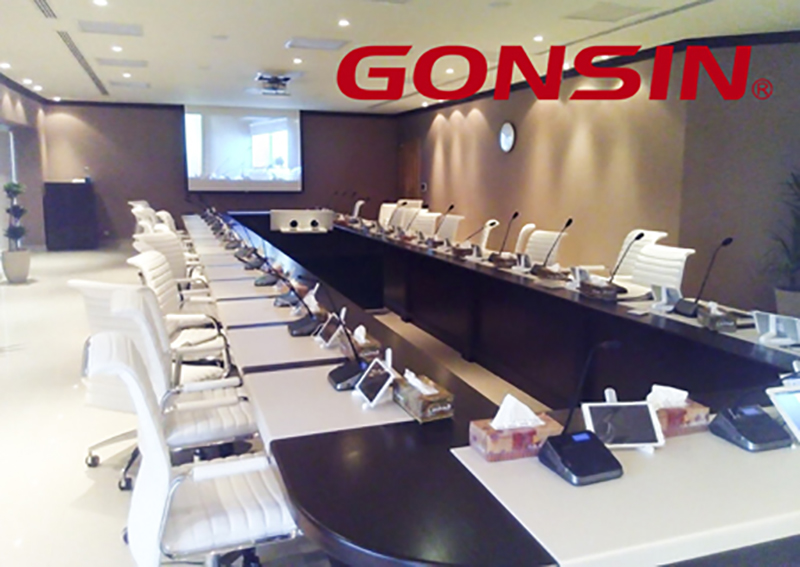 أجهزة المؤتمرات اللاسلكية من GONSIN المجهزة في مستشفى الملك سعود الطبي أجهزة المؤتمرات اللاسلكية من GONSIN المجهزة في مستشفى الملك سعود الطبي