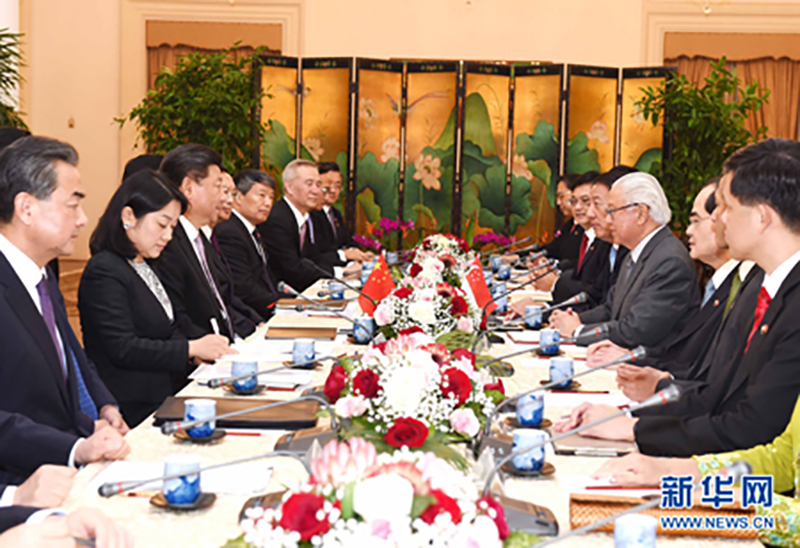 Gonsin Assists President Xi To Pay State Visit To Singapore Gonsin Assists President Xi To Pay State Visit To Singapore