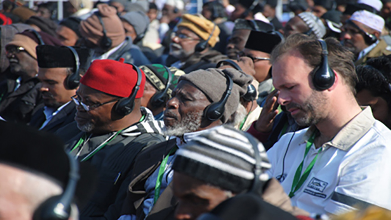 (Gonsin) fs-fhss Simultaneous Interpretation System Assisted Mass Rally In India-pakistan (Gonsin) fs-fhss Simultaneous Interpretation System Assisted Mass Rally In India-pakistan