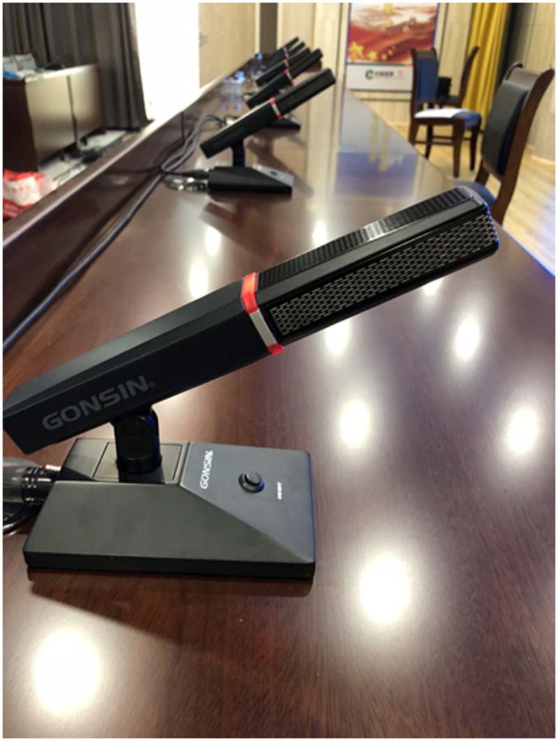 【ميكروفون عمودي قصير مستطيل Mic-240a】ارفع مستوى غرفة المؤتمرات الخاصة بك