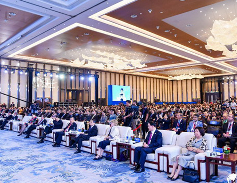 نظام الصوت والفيديو للمؤتمرات من Gonsin في المنتدى العالمي للصحة لمنتدى بواو لآسيا