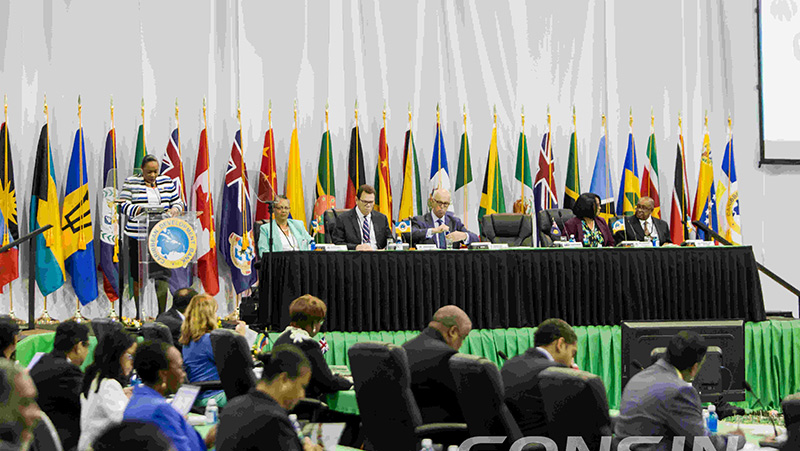 Gonsin Conference Audio and Video System in the 47th/48th Annual Council of CDB Gonsin Conference Audio and Video System in the 47th/48th Annual Council of CDB