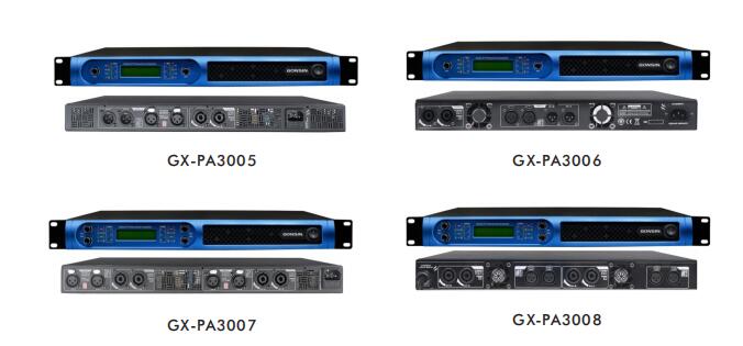 مضخم طاقة رقمي متعدد القنوات GX-PA3005/ GX-PA3006/ GX-PA3007/ GX-PA3008 مضخم طاقة رقمي متعدد القنوات GX-PA3005/ GX-PA3006/ GX-PA3007/ GX-PA3008