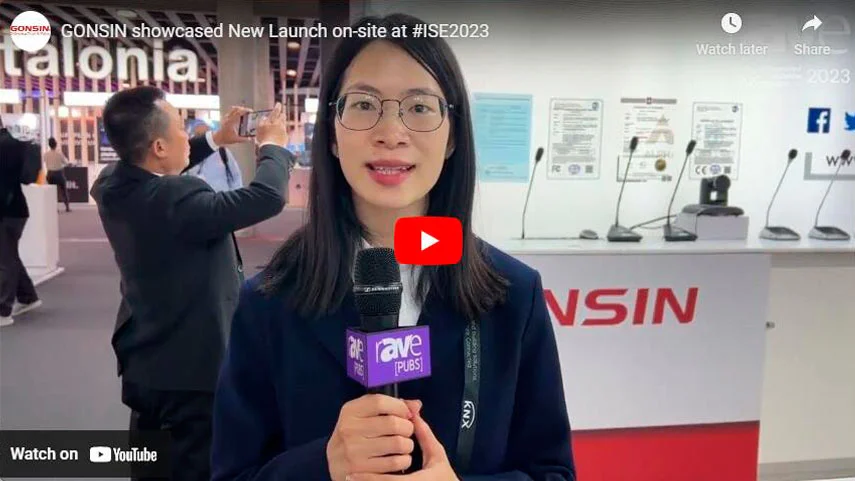 جونسين عرضت إطلاقها الجديد في الموقع في #ISE2023