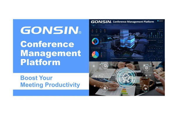 منصة GONSIN لإدارة المؤتمرات | عزز إنتاجية اجتماعاتك